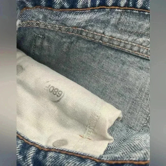 Levi’s 550 Vintage Orange Tab Stonewashed Jeans Made In USA 1960s 31X30 - Picture 6 of 11